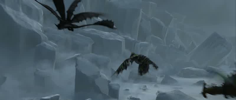 Hey! You left my dragon back there! He can't fly on his own! He'll drown!