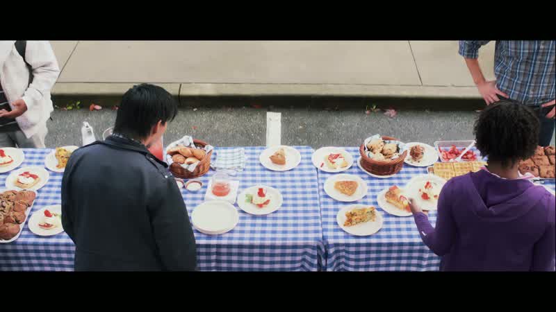 Hey Sam when I said Would you put breakfast together for the retreatI meant like some stale doughnuts some coffeeBut this is amazingThanks man Just remember that when you see my sales report for last