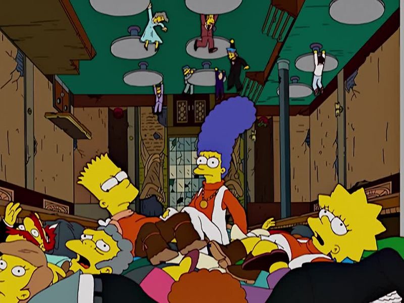 Hey, you schmuck, get off-a me!