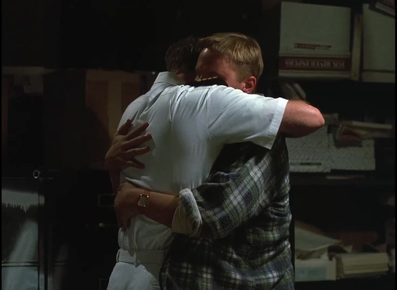 Hey. [ Sobbing ]