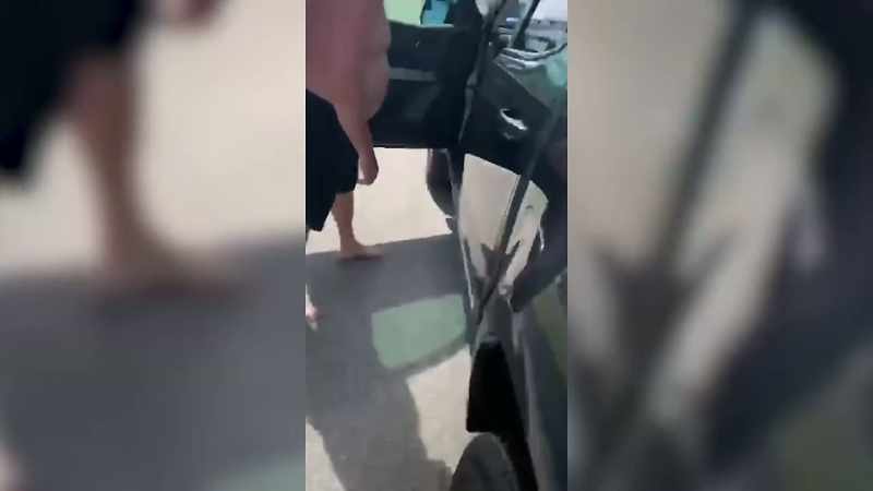 �Hey, that was my car. Dude, what the [bleep]