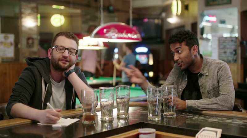 Hey Vince, can we get two more drinks over here? On the tab?