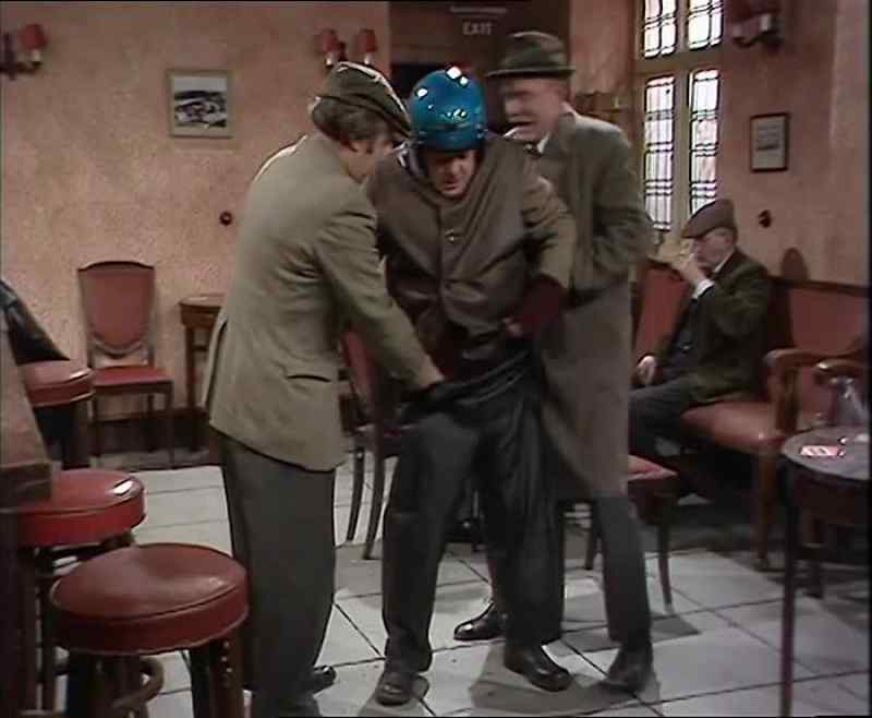 Hey, watch it! Oh!