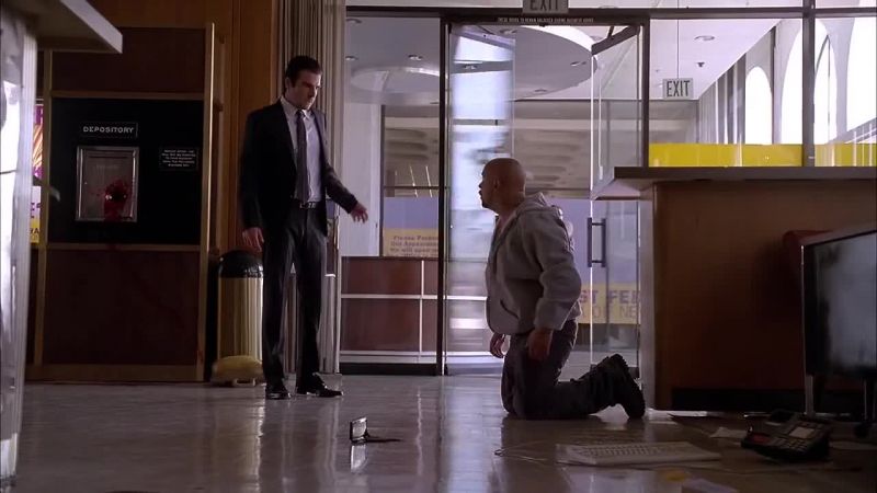 Hey! What are you doing? He's getting away