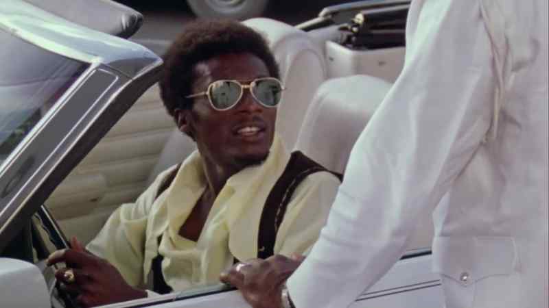 Hey, what are you doing in the man's car?