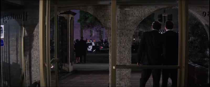 Hey, what goes? - It's across the street