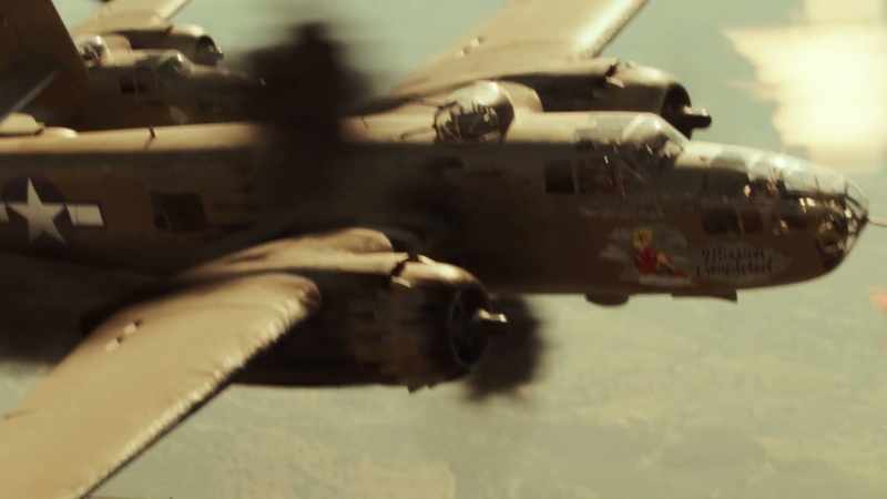 Hey, what happened back there? The right engine is hit. We're hit