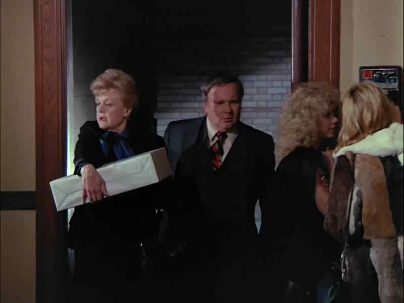 Hey, who is that broad? - Some murder suspect named Fletcher