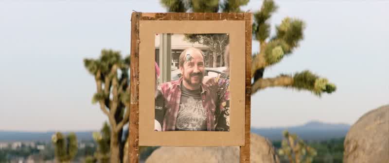 Hey, who's the mustache?