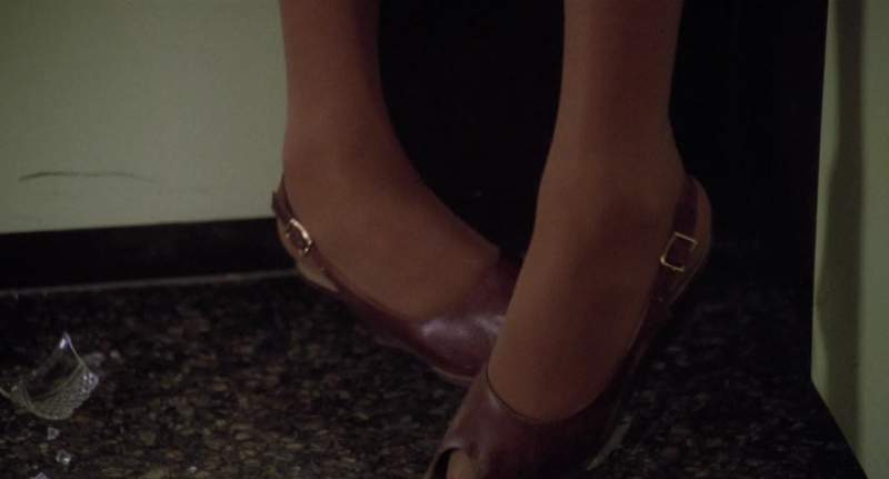 Hey whose foot is that