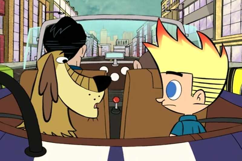 Hey! Why can't he hear us? - We're virtual, Johnny