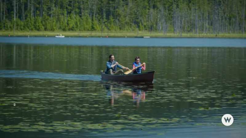 Hey, why don't you just pull your paddle up