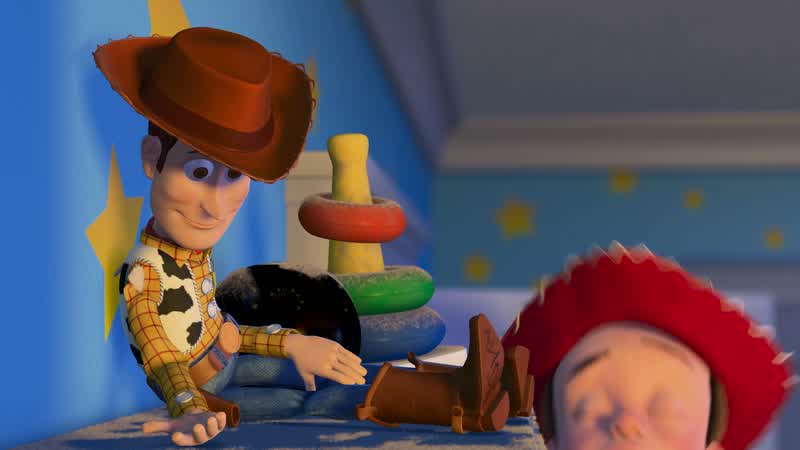 Hey Woody Did you miss meGiddyap giddyap giddyap Ride 'em cowboyOhh I forgot You're brokenI don't wanna play with you anymoreNo Andy No No Andy NoAndy AndyBye WoodyNo No Andy
