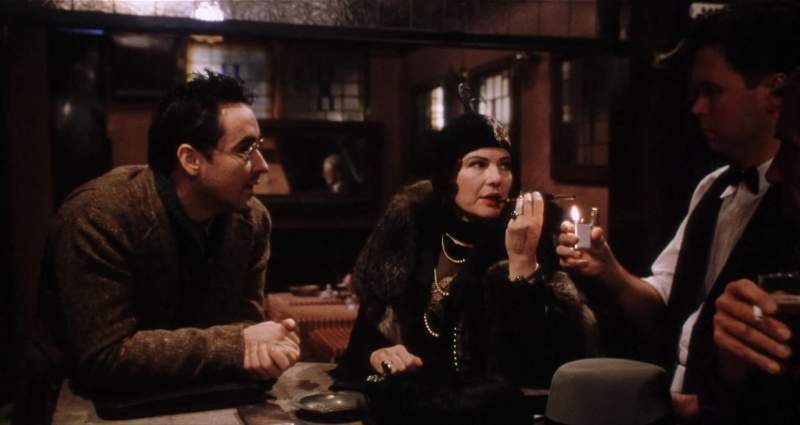 Hi folks What can I get you Two martinis please very dry