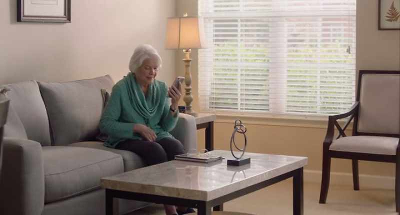 Hi, Grandma. I'm about to leave for work