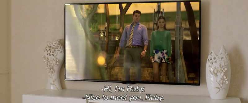 Hi, I'm Ruby. - Nice to meet you, Ruby