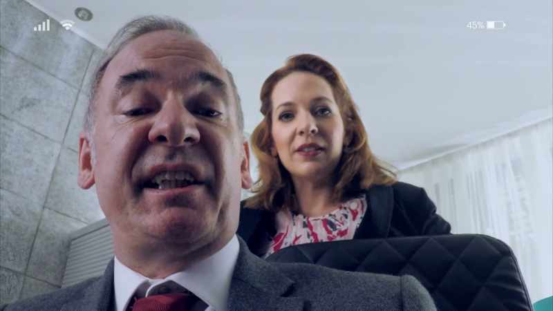 Hi, Richard. - ... and she is in a bag