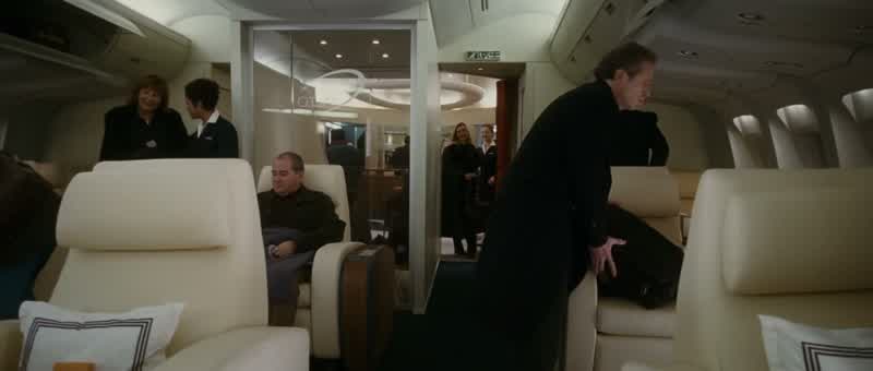 Hi. Welcome aboard. Right this way. - Thank you