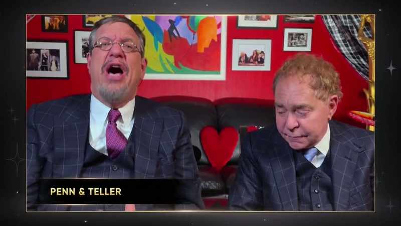 Hi, we're Penn and Teller