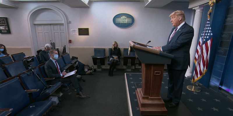 Hickman: President Trump was making sure