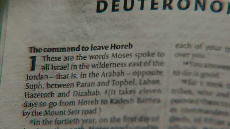Hidden in Deuteronomy is a phrase Tim translates