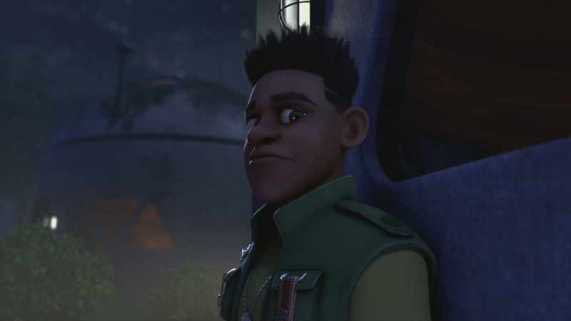 Hide! [growls]