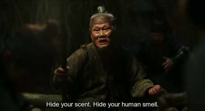 Hide your scent. Hide your human smell