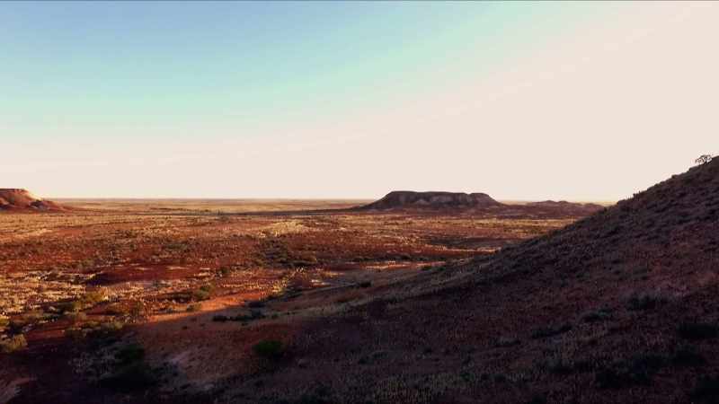 Hiding beneath these desert plains lies a fortune