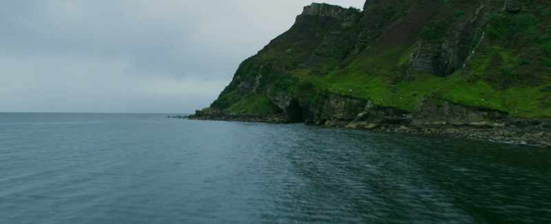 High atop the cliffs