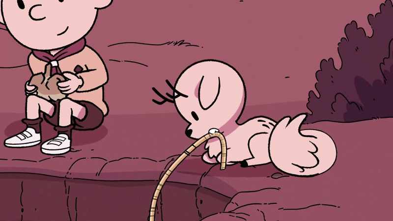 [Hilda] David! -[Twig grunts, growling]