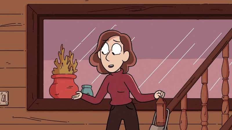 Hilda, it was just a school bell. It's pretty normal, actually