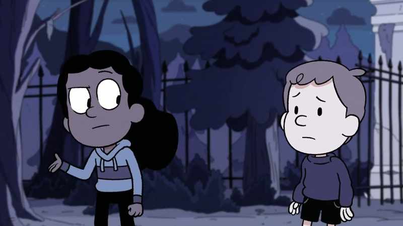 Hilda's being brave. Why can't you? -Because I'm not brave!