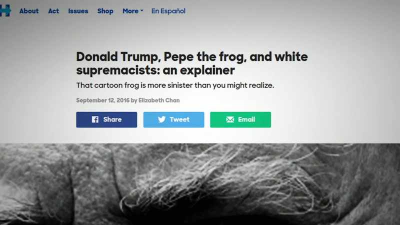 Hillary Clinton then released an explainer