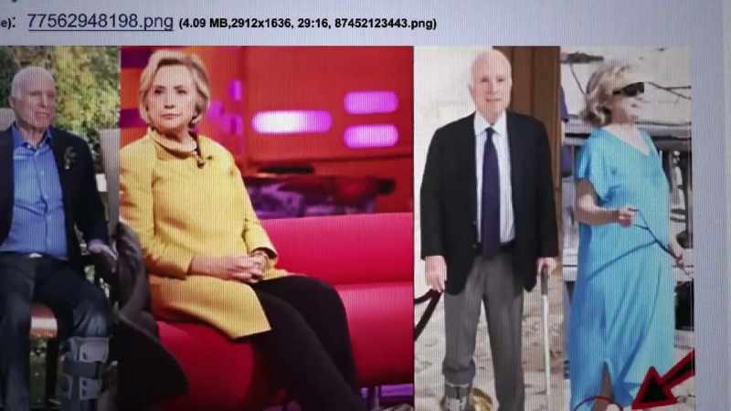 Hillary and John McCain, they're all arrested already