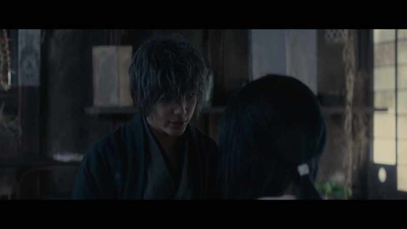 Himura said she saw him kill, so he had to keep her close