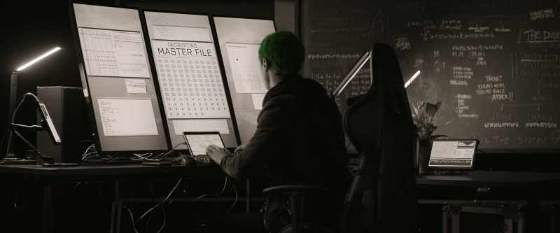 Hired this scumbag called Bakunin to steal the Division's master file