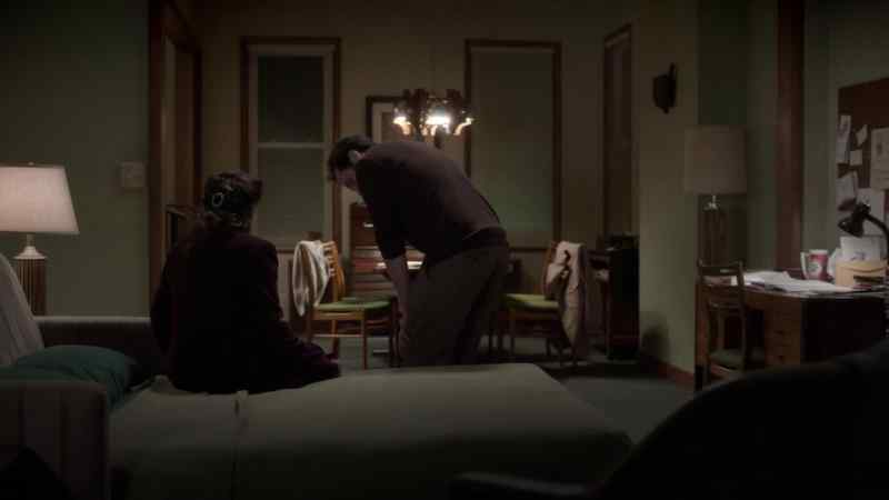 His apartment, it was, um