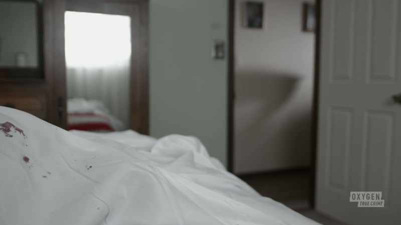 His body was actually covered with a sheet and a blanket