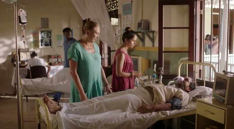 His BP and pulse are improving, so let's just keep an eye on it
