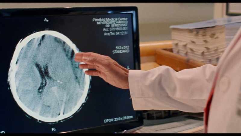 His brain experienced so much pressure and irritation