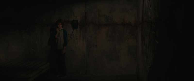 His brother upstairs. [laughing]