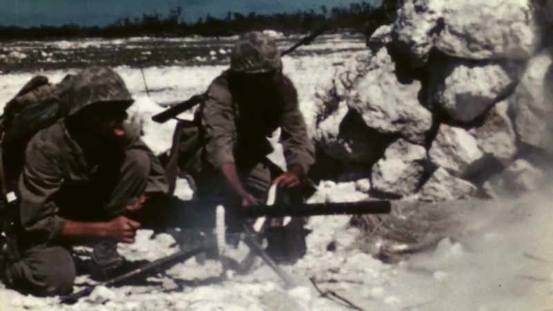 His entire World War II combat career
