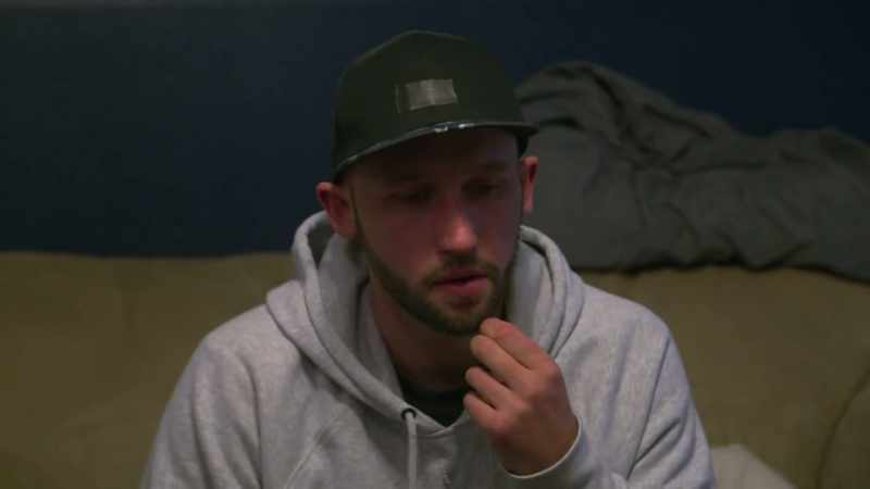 His eyes were very dilated and just the way he was acting