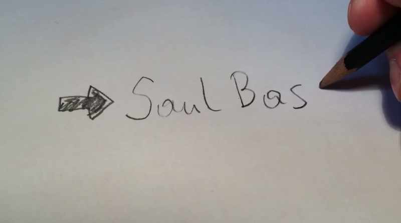 His first job was working for Saul Bass