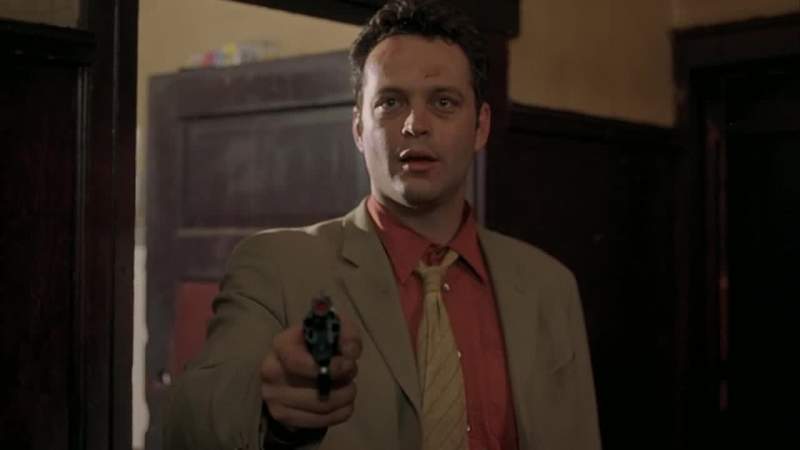 His gun is a fuckin' starter pistol