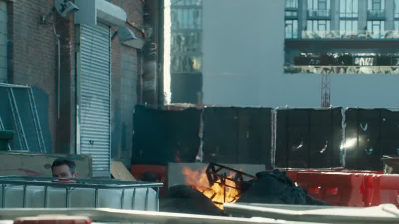 His gun jammed