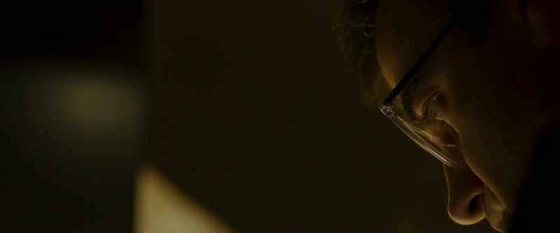 His hand was creating the catharsis that his brain was incapable of