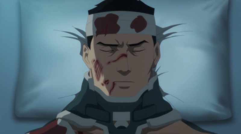 His head injury is beyond me, I'm afraid