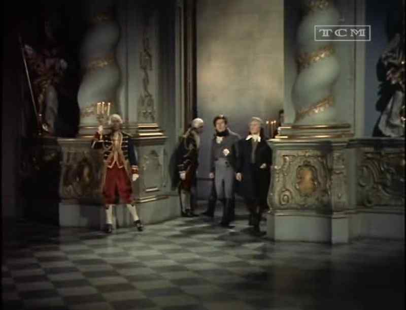 His Majesty was here. I distinctly heard music