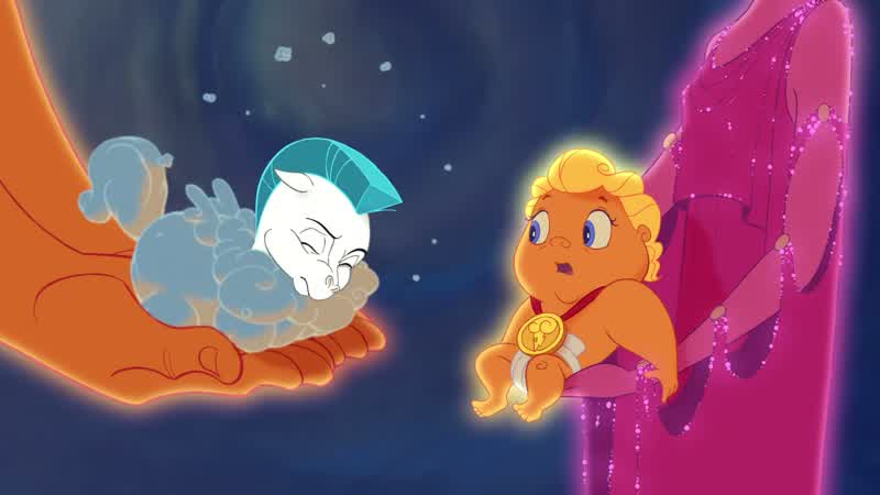 His name is Pegasus, and he's all yours, son